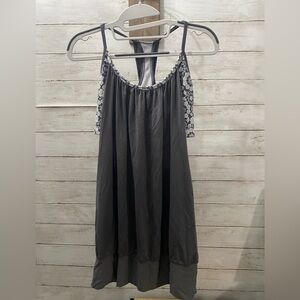 Lululemon No Limits Tank‎ Top in Soot Light Twiggy Printed